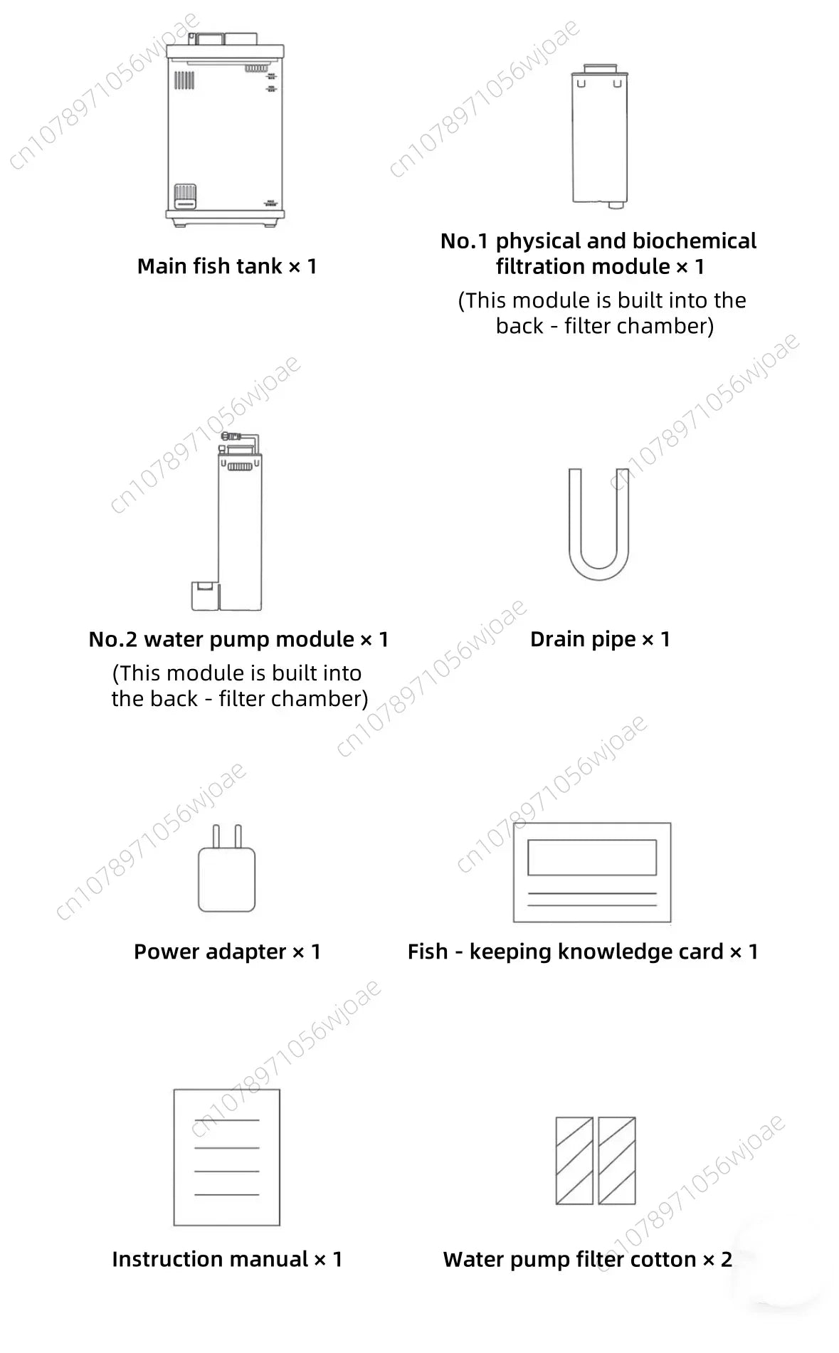 Xiaomi Mijia Smart Desktop Aquarium 10L Smart Fish Tank  App Control Feeding Pro Filtration Mi Home Compatible No Assembly