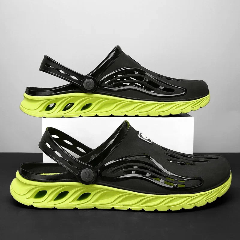 Summer Comfortable Men's Breathable Outdoor EVA Injection Clogs Casual Sandal Men Beach Slippers Water Shoes Pool Sandals