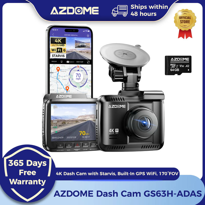 AZDOME GS63H Dash Camera — product image