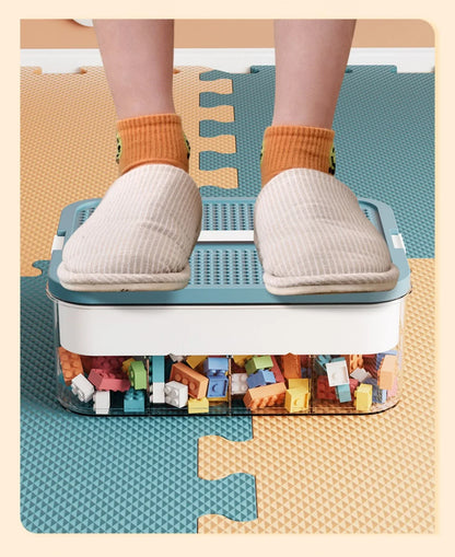 Plastic Storage Box For Lego Children Jigsaw Puzzle Building Block Container Classification Part Sort Box Kidroom Toy Organizer
