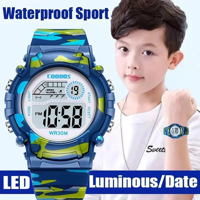 Kids' LED Digital Sports Watch — product image