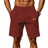 Men's Linen-Blend Beach Shorts — view 15