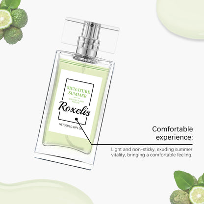 Roxelis Refreshing Bergamot Perfume Natural Fragrance Portable Bergamot Elegant Fresh Fragrance Perfume Spray