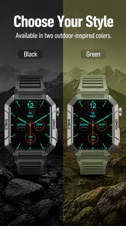 2026 New 2.02" Smart Watch Professional ECG & PPG Health Monitor Bluetooth Call GPS Track Recorder IP68 Waterproof for Men Women