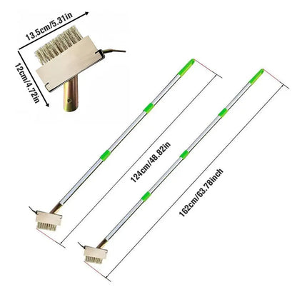 Stainless Steel Detachable Weeding  Brush for Weeding Stone Board Gap Cleaning Garden Tools for Deck Patio Walkwa