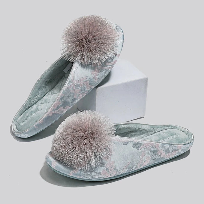 Embroidered Home Slippers — product image