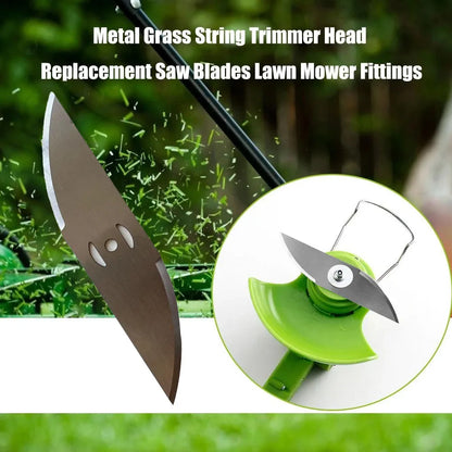 1/5PCS 150mm Metal Grass String Trimmer Head Blade Replacement Lawn Mower Saw Blades Fittings Garden Power Tool Accessoris