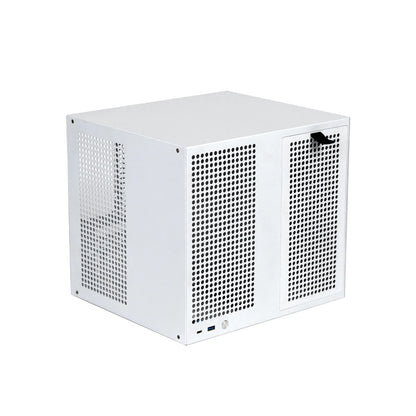 Sagittarius 8-bay NAS Computer Chassis with ATX Power Supply, MATX Motherboard, Full-height PCIE, 21.8L
