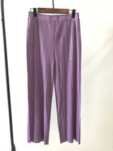 High-Waisted Pleated Wide-Leg Pants