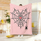 Spiderweb Flannel Throw Blanket — view 9