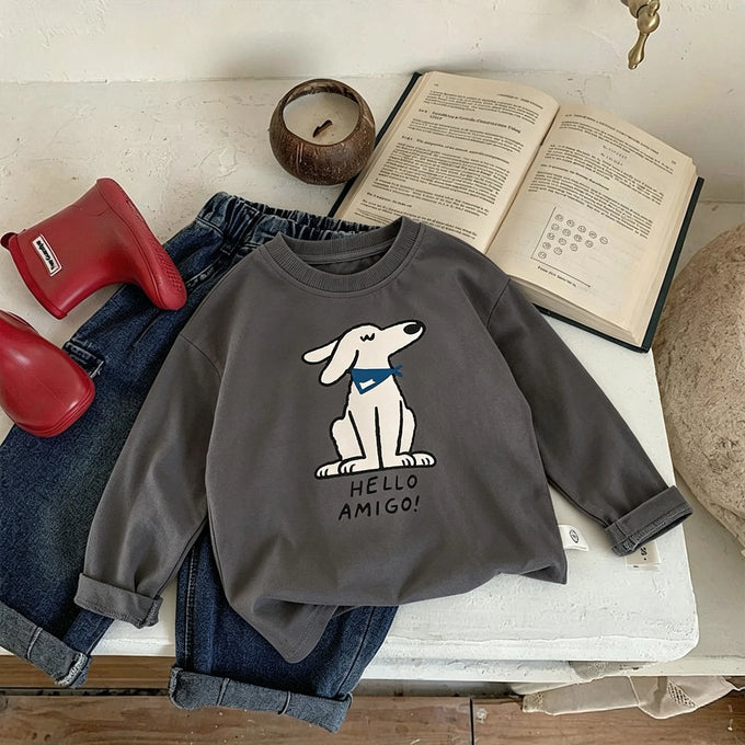 Kids' Long-Sleeve Base T-Shirt — product image
