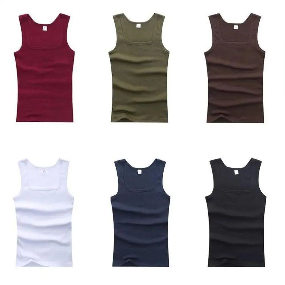 3PCS Summer Men Women Tank Top Cotton Sleeveless Shirt
Bodybuilding Muscle Vest Women Basic Elastic Tank Top Fitness T-shirt Hot