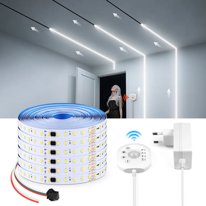 Chasing LED Strip with Motion Sensor — product image