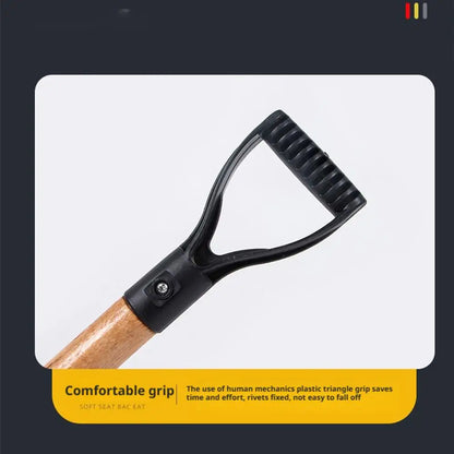 36/50.5cm Digging Shovel Manganese Steel Shovels Kids Trowel Waterproof Rustproof Garden Scoop for Outdoor Beach Camping