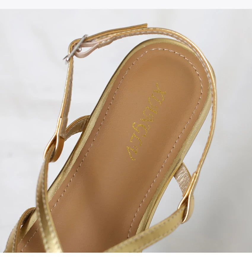 chaussure femme Women's braided t-strap flats sandals round toe casual female footwear summer shoes for women sandalias de mujer