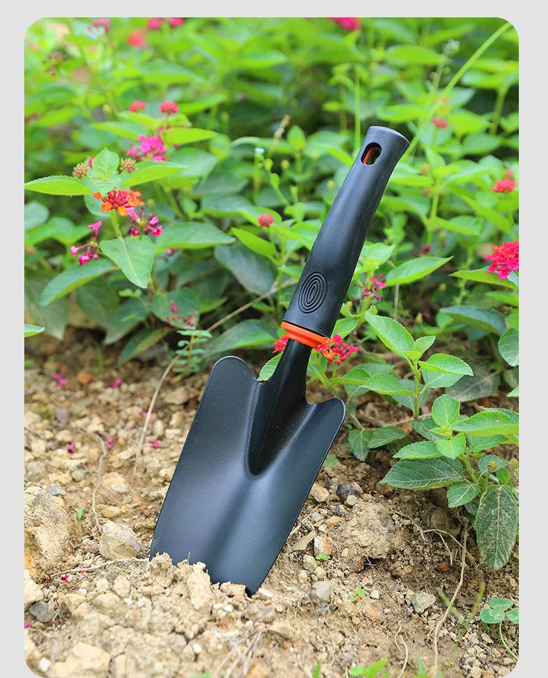5 Pack 5-in-1 Gardening Hand Tool Set, Mini Hoe & Small Shovel for Outdoor Digging, Garden Loosening & Beach Clamming Tools