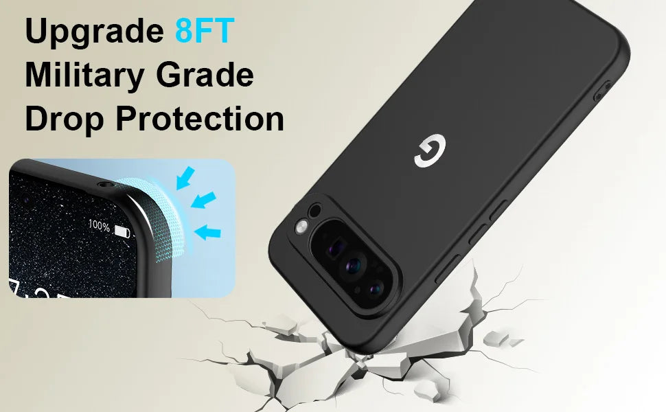 High Quality Skin-friendly Soft Silicone Anti-Drop Phone Case For Google Pixel 10A 10 9 Pro XL 8 7 6 A Shockproof Protect Cover