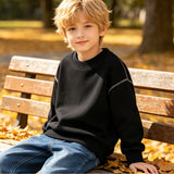 Kids' Plain Pullover Hoodie — view 2