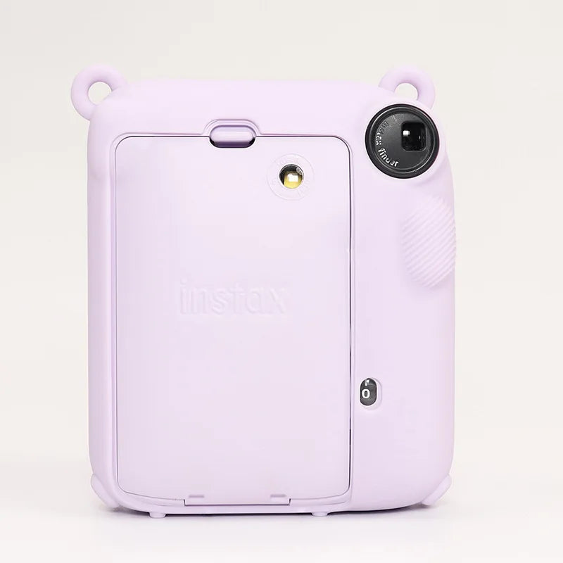 Fujifilm Mini12 Silicone Case Shockproof Drop-Proof Lightweight Soft Protector Cover Camera Body Skin Instant Camera Accessories