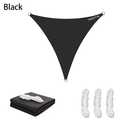 Triangle Sun Shade Sail Waterproof UV Block Outdoor Garden Patio Awning Canopy Triangle Sunshade Sail