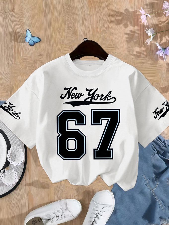Girls' New York 67 Graphic T-Shirt — product image