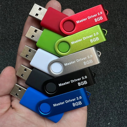 100Pcs/lot USB 2.0 Flash Drive 4GB 8GB Pen Drive 128MB Usb Sticks 1GB 2GB Pendrives 16GB Memory Flash 32GB 64GB U Disk Free Logo
