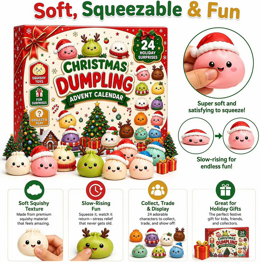 Christmas Squishy Advent Calendar — product image
