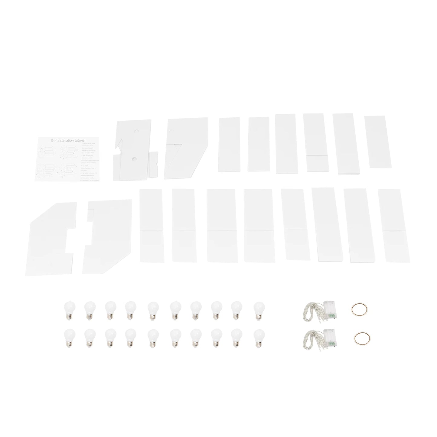40 Light Up Numbers Battery Powered Warm White LED Big Birthday Anniversary Decor for Party Backdrop Indoor 39.37 Inch