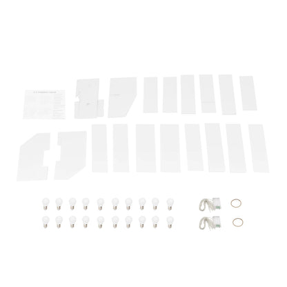 40 Light Up Numbers Battery Powered Warm White LED Big Birthday Anniversary Decor for Party Backdrop Indoor 39.37 Inch