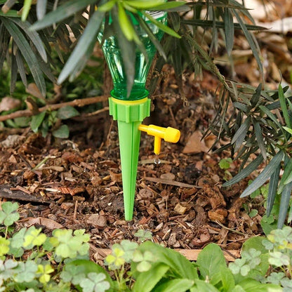 Automatic Drip Irrigation Watering System Plant Dripper Spike Kits Garden Self Watering Planter Insert Plant Watering Devices