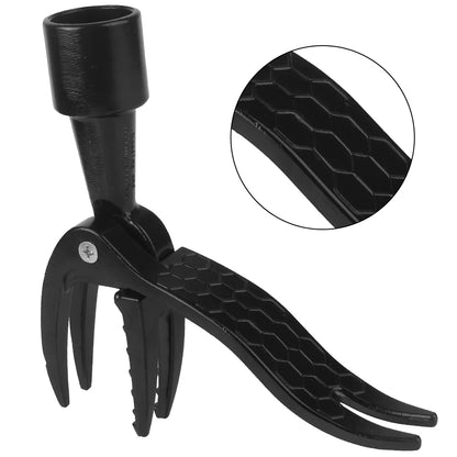 Black Root Remover Stand Up Weeding tool Gardening Weeding Head Replacement Digging Weeder Claw Foot Pedal Weed Puller