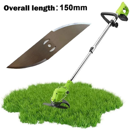 1/5PCS 150mm Metal Grass String Trimmer Head Blade Replacement Lawn Mower Saw Blades Fittings Garden Power Tool Accessoris