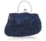 Beaded Embroidered Evening Clutch — view 2