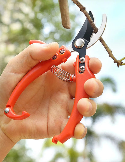 Gardening Branch Scissors Fruit Tree Shears Grafting Pruning for Bonsai Household Garden Non-slip Handle Tools Shears