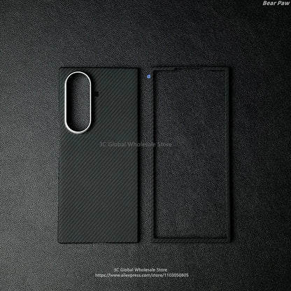 Magnetic for MagSafe Case for Samsung Galaxy Z Fold 7 W26 Aramid Carbon Fiber Cover Ultra-Thin Lightweight Armor for W26 Cover