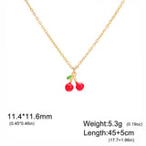 Cherry Pendant Necklace — view 12