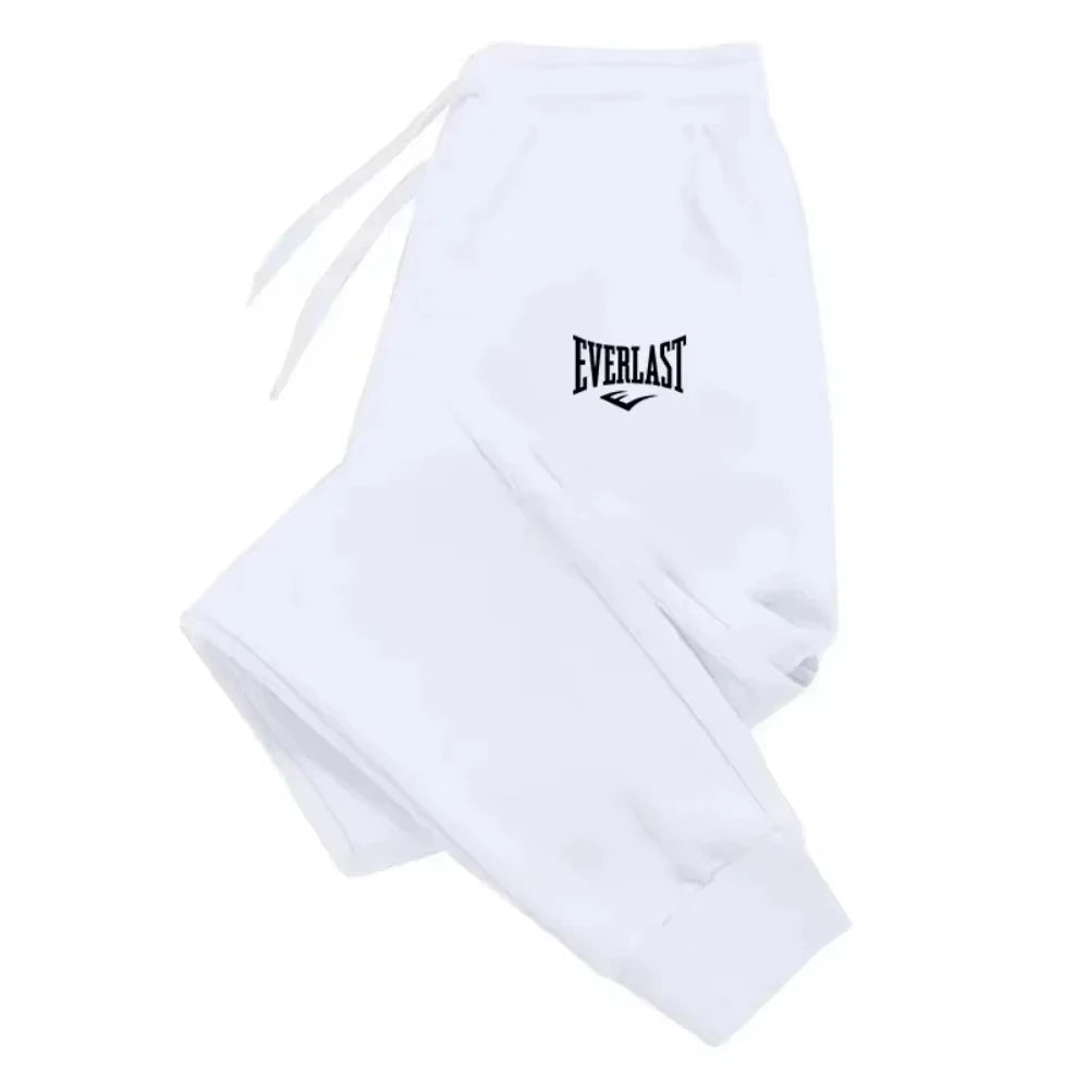 Men Printed Pants EVERLAST Men Women Running Pants Joggers Sweatpant Sport Casual Trousers Fitness Gym Breathable Pants