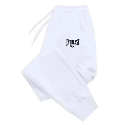 Men Printed Pants EVERLAST Men Women Running Pants Joggers Sweatpant Sport Casual Trousers Fitness Gym Breathable Pants