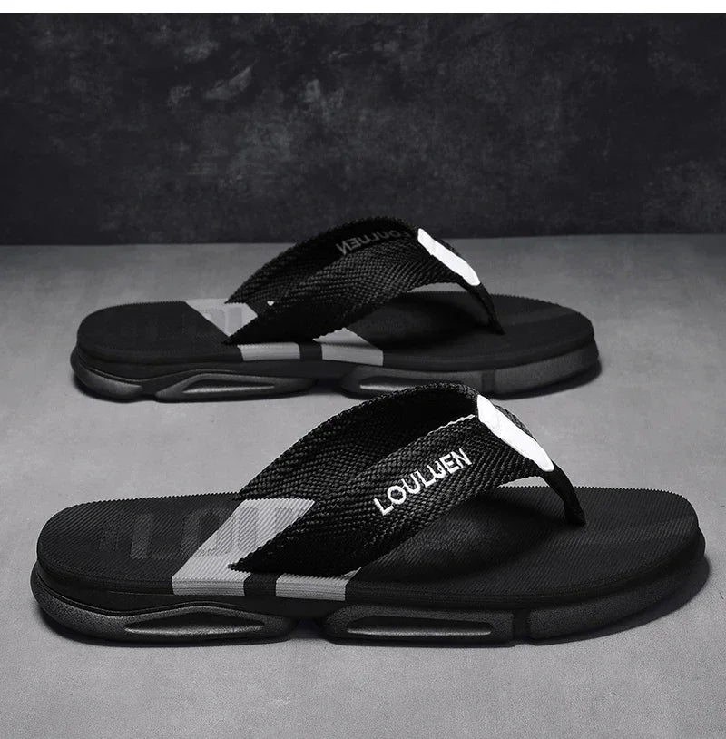 Summer Fashion Men Slippers Flip-Flops Outdoor Beach For Man Casual Breathable Antiskid Men's Sports Party Sneakers Shoes