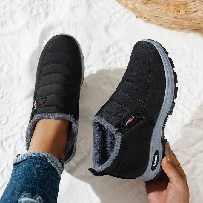 Fleece-Lined Winter Ankle Boots — product image
