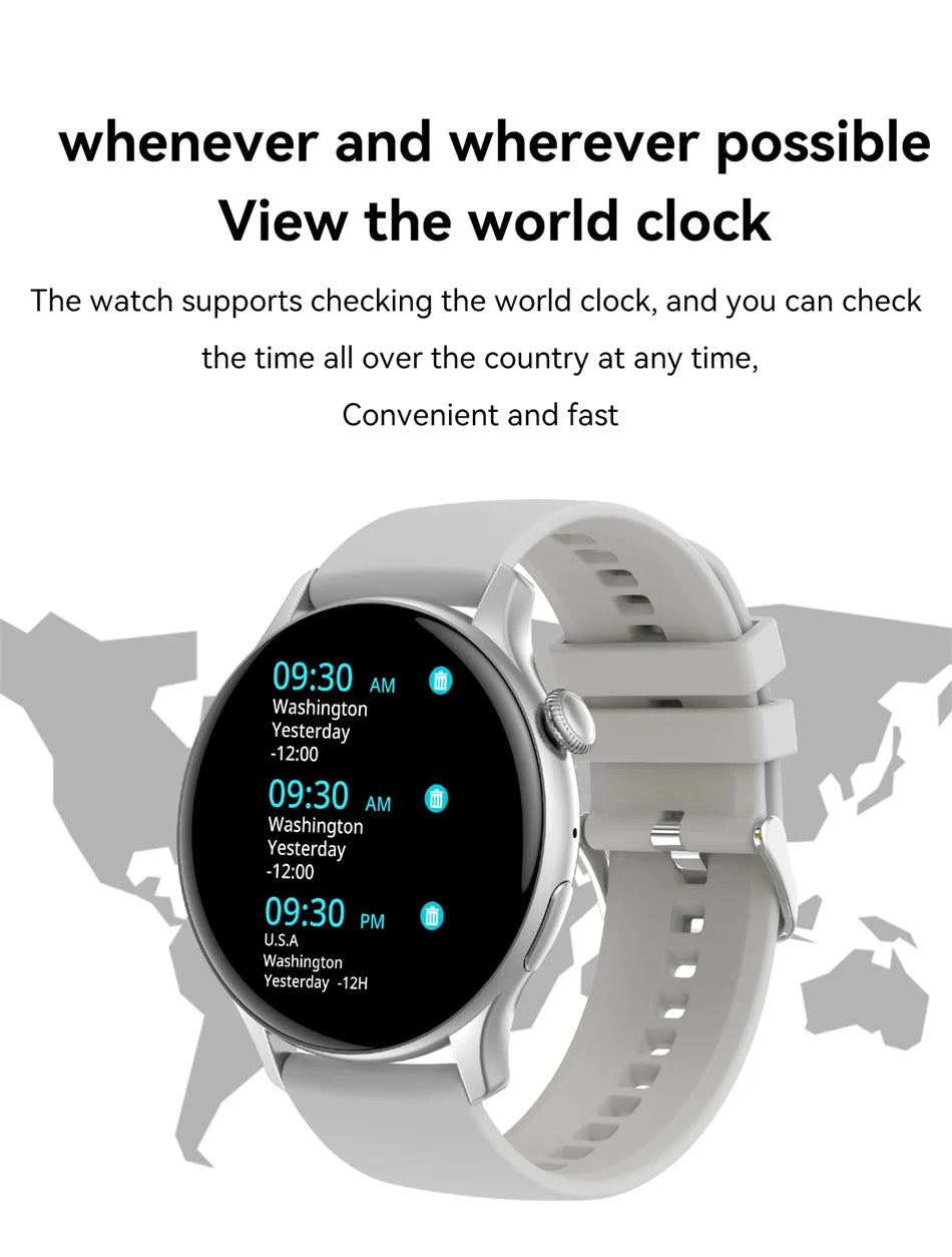 Smartwatch for Women AMOLED Screen Always Display Time NFC IP68 Waterproof Sports Call Women Smart Watch For Women Custom dial