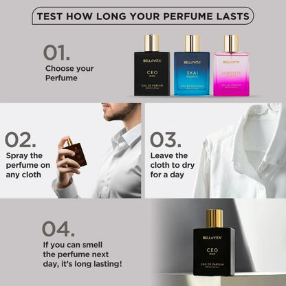 BellaVita Luxury CEO Man 100ml EDP Unisex Perfume Long Lasting Honey Oud Woody Spicy Bold Intense Signature Scent Buy Now!