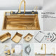 Waterfall Kitchen Sink & Faucet Set — view 12