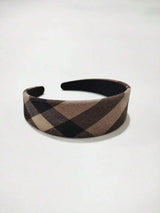 Wide Solid & Plaid Headband — view 6