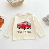 Kids' Car Print Long-Sleeve T-Shirt — view 7