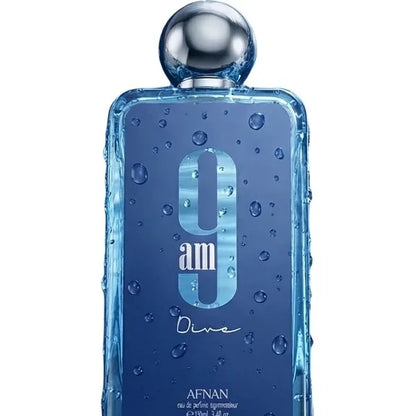Afnan 9 AM Dive Unisex Eau De Parfum, 3.4 Fl. Oz, Lightweight and durable