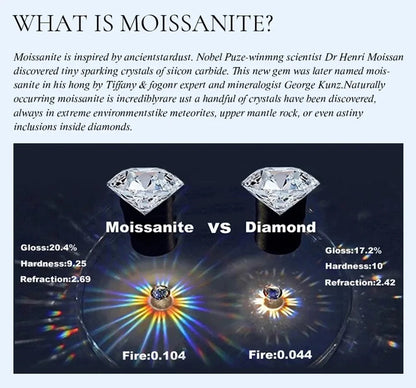 French light luxury 9999 24K real gold ring moissanite women's fashion versatile ring tail Accessories Wedding Jewelry