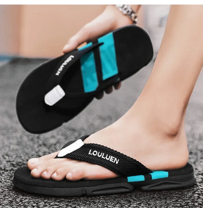 Summer Fashion Men Slippers Flip-Flops Outdoor Beach For Man Casual Breathable Antiskid Men's Sports Party Sneakers Shoes