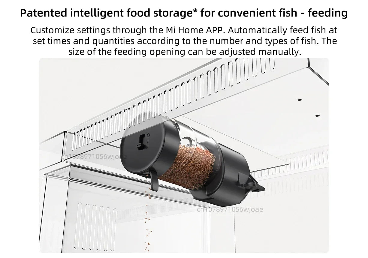 Xiaomi Mijia Smart Desktop Aquarium 10L Smart Fish Tank  App Control Feeding Pro Filtration Mi Home Compatible No Assembly