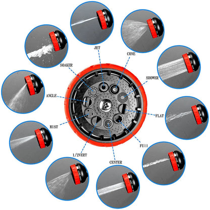 High Pressure Garden Water Hose Expandable Magic Flexible 2.5-30 Meters Sesame Granules Pipe Garden Farm Irrigation Car Wash Gun